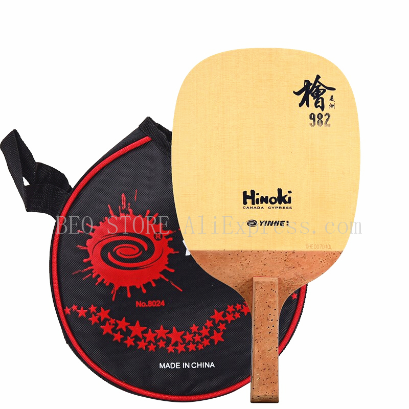 Table Tennis In Japanese - YINHE 982 Madera de Hinoki Japonesa