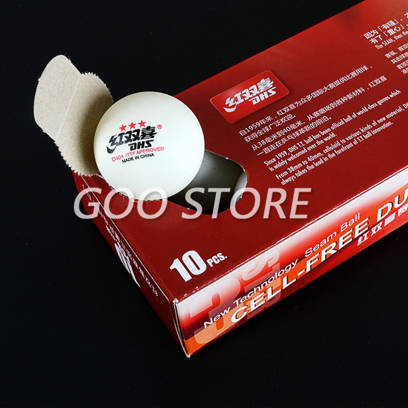 DHS 3-star D40 + pelotas de te - Table Tennis Olympics reseña y precio