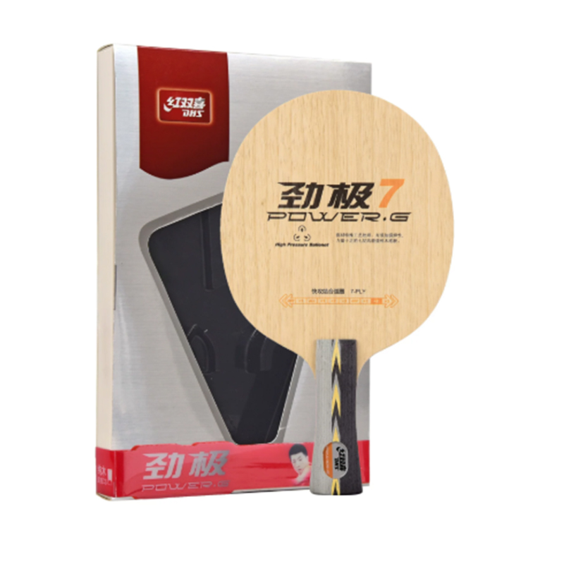 Pala de tenis de mesa DHS PG7, - Table Tennis Racket reseña y precio
