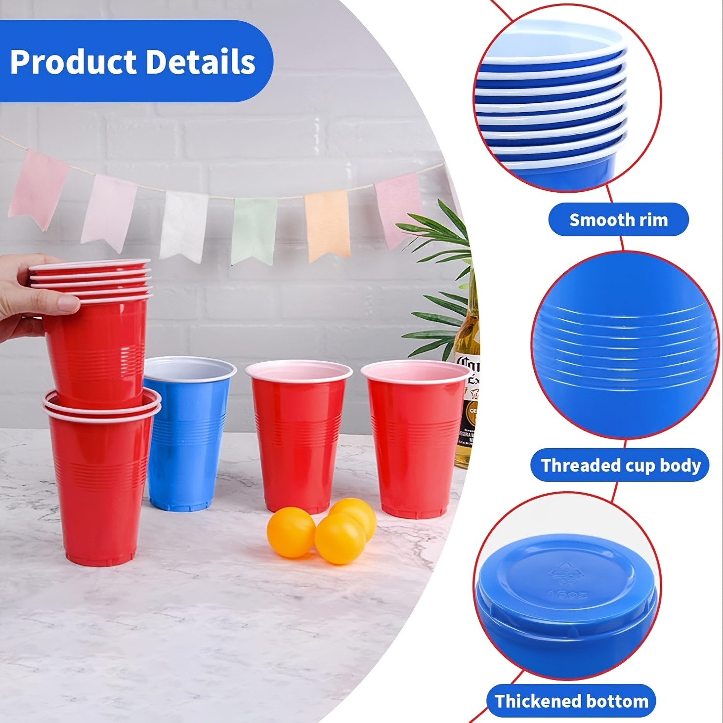 Juego de Beer Pong y Vasos par - Table Tennis Olympics reseña y precio