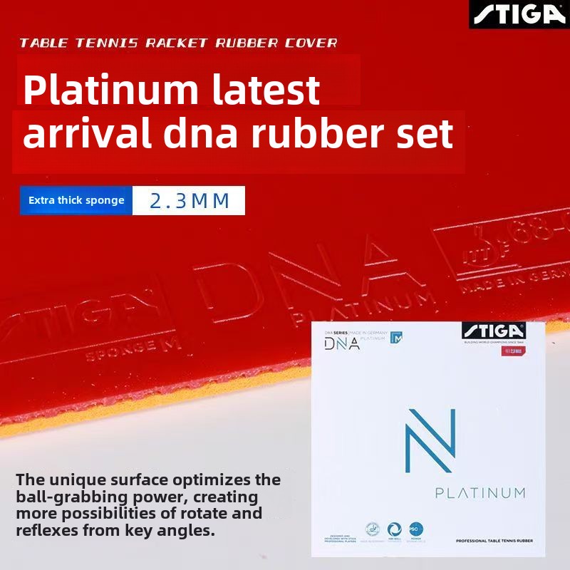 STIGA DNA Red Dragon tenis de  - Table Tennis Zhang Jike reseña y precio